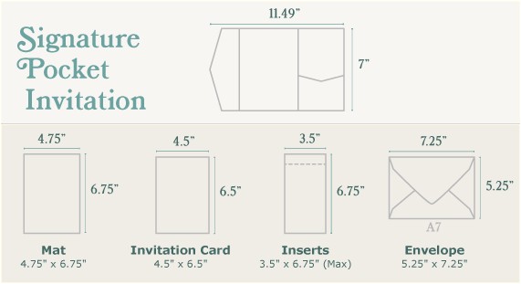 Wedding Invite Sizes Diy Wedding Invitations Guide Cards Pockets