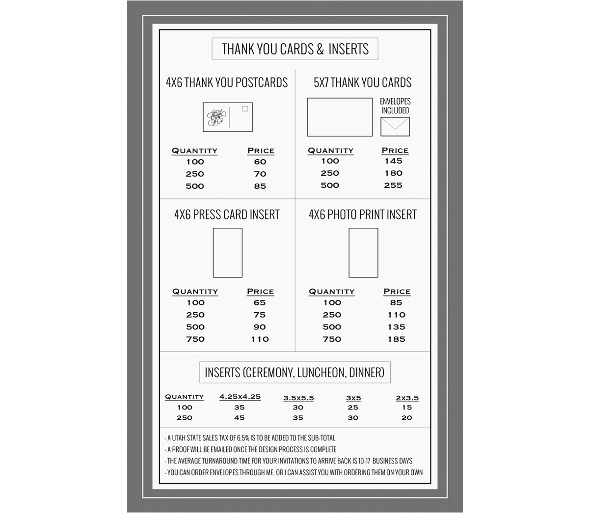Wedding Invite Sizes Make Your Own Standard Wedding Invitation Size Free