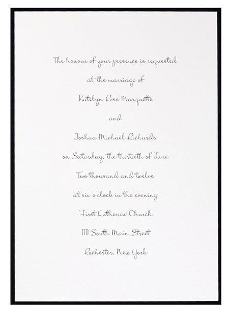 What Do You Say On A Wedding Invitation What Does the Font You Choose for Your Wedding Invitations