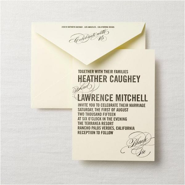 What Goes Into A Wedding Invitation What Goes In A Wedding Invitation Wedding Ideas