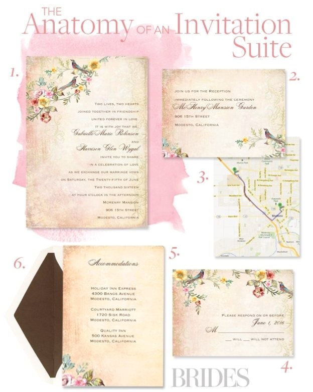What is Included In A Wedding Invitation Suite What is Included In A Wedding Invitation Suite