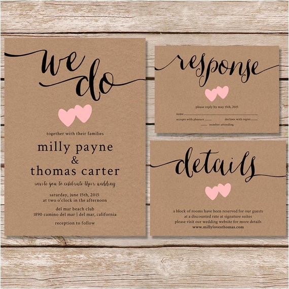 What to Include In A Wedding Invitation 20 Rustic Wedding Invitations Any Bride Will Love