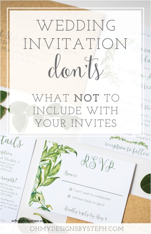 What to Include In A Wedding Invitation Wedding Invitation Unique What Information Should Be