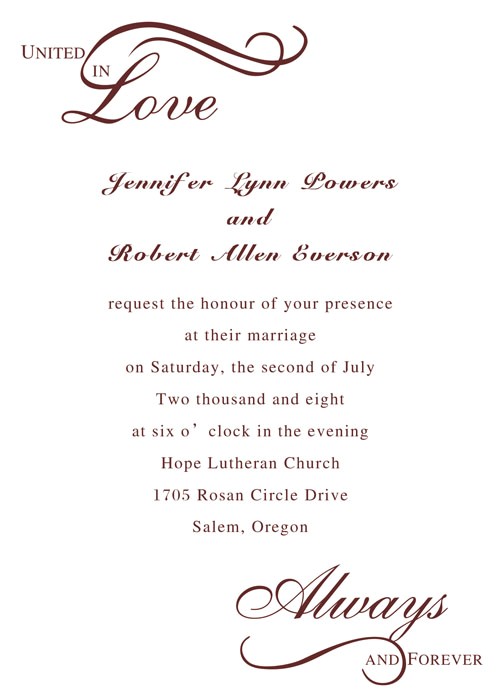 What to Put On A Wedding Invitation Templates How to Write A Wedding Invitations Plus W On What to Put On A Wedding Invitation Templates How to Write A Wedding Invitations Plus W On