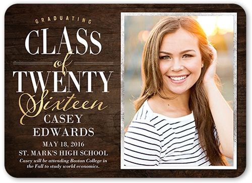 What to Put On Graduation Invitations Graduation Announcements Products Pinterest
