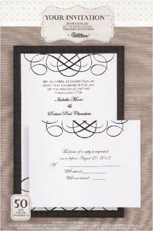 Wilton Wedding Invitation Templates Listed In Wilton Wilton Black White Calligraphy