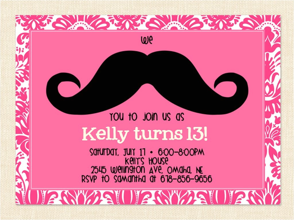 13th Party Invites 13th Birthday Party Invitation Ideas Bagvania Free