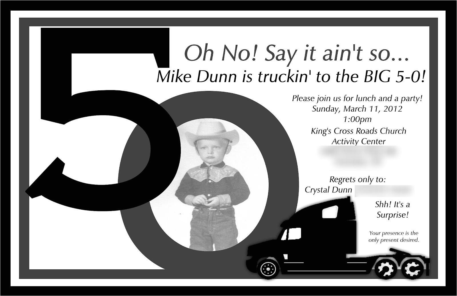 50th Birthday Party Invitation Template Wording for 50th Birthday Invitations Dolanpedia