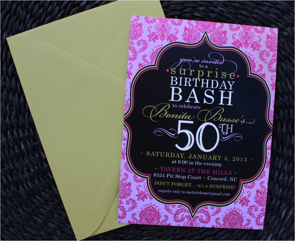 50th Birthday Party Invitations with Photo Party Invitations 50th Birthday Best Party Ideas