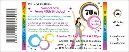 70s Party Invitations Templates 70s Party Invitations Templates Newhairstylesformen2014 Com