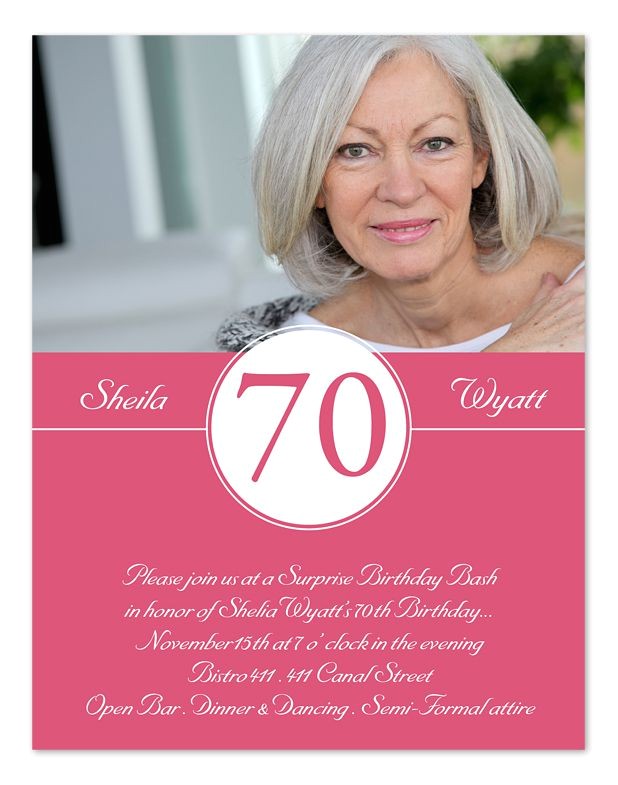 70th Birthday Party Invitations Wording 15 70th Birthday Invitations Design and theme Ideas