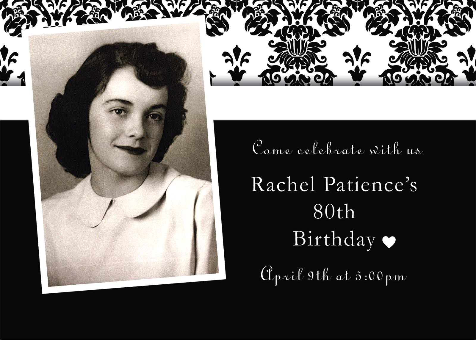 80th Birthday Party Photo Invitations 15 Sample 80th Birthday Invitations Templates Ideas 80th Birthday Party Photo Invitations 15 Sample 80th Birthday Invitations Templates Ideas