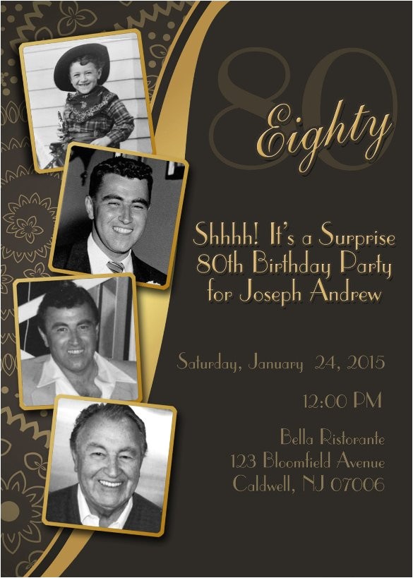 80th Birthday Party Photo Invitations 26 80th Birthday Invitation Templates Free Sample 80th Birthday Party Photo Invitations 26 80th Birthday Invitation Templates Free Sample
