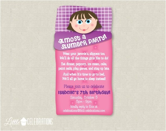 Almost Sleepover Party Invitations Printable Almost A Slumber Party for Boys by Almost Sleepover Party Invitations Printable Almost A Slumber Party for Boys by