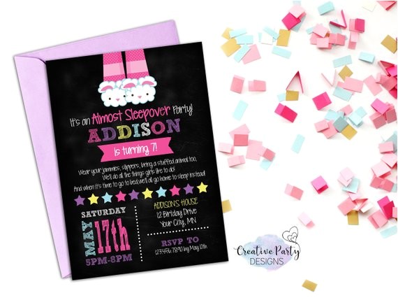 Almost Sleepover Party Invitations Slumber Party Invites Almost Sleepover Almost Slumber Party Almost Sleepover Party Invitations Slumber Party Invites Almost Sleepover Almost Slumber Party
