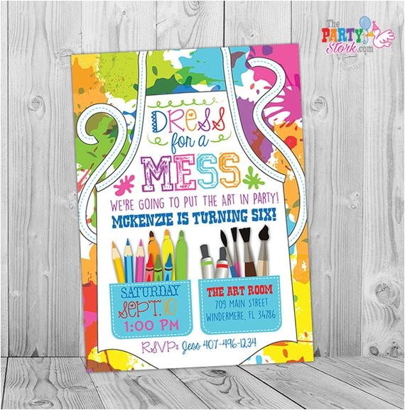 Art themed Birthday Party Invitations Painting Party Invitation Art Party Invitation Art Birthday Art themed Birthday Party Invitations Painting Party Invitation Art Party Invitation Art Birthday