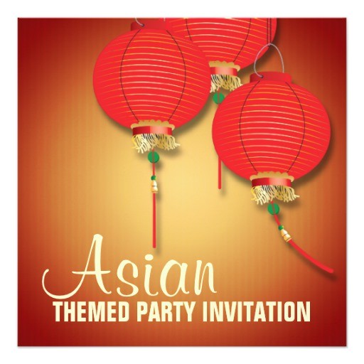 Asian themed Party Invitations asian Birthday Invitation Naked Celebs Caught