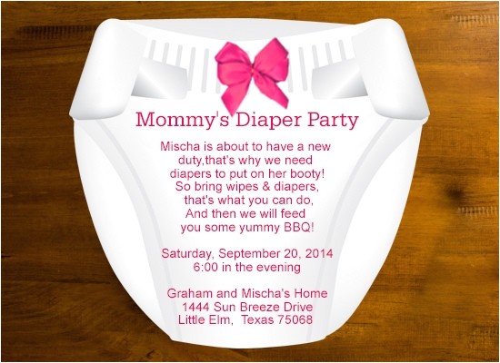 Baby Shower and Diaper Party Invitations Insanely Cute and Amazing Diaper Party Ideas