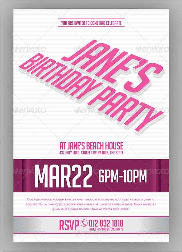 Bachelorette Party Invitation Templates Microsoft 38 Bachelorette Invitation Templates Psd Ai Free