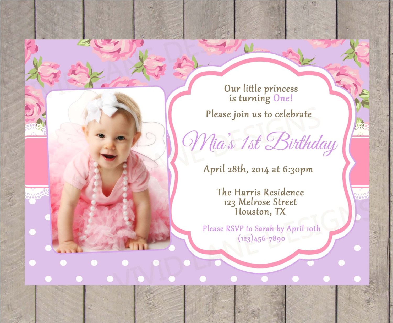 Baptism and Birthday Party Invitations Christening and Birthday Invitation Best Party Ideas