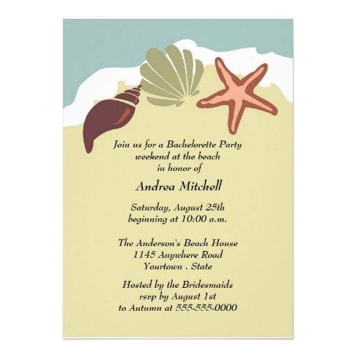 Beach themed Engagement Party Invitations Beach themed Engagement Party Invitations A Birthday Cake
