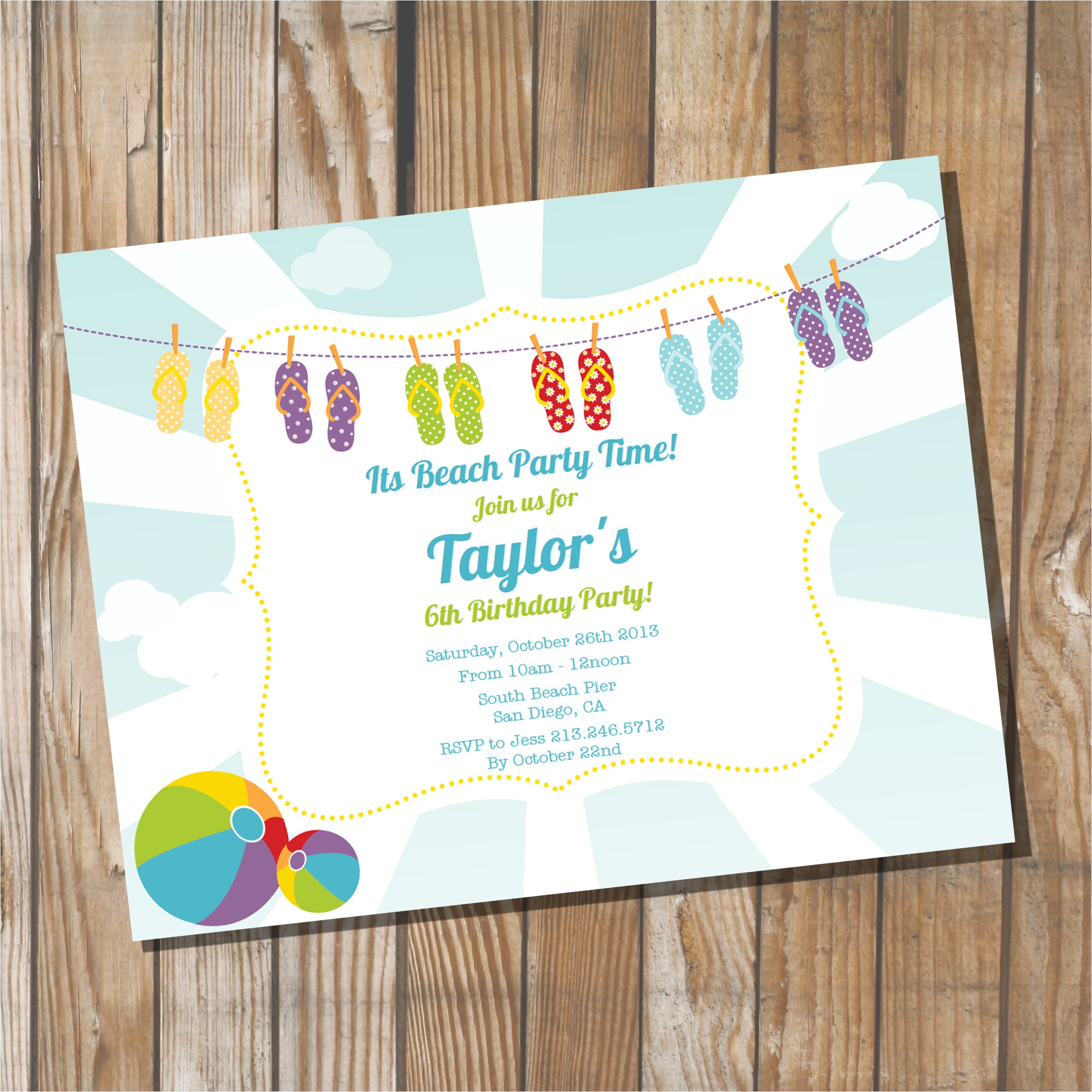 Beach themed Engagement Party Invitations Unique Ideas for Beach Party Invitations Ideas Egreeting