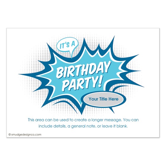 Book Party Invitations Template Comic Book Party Invitations Party Invitations Ideas