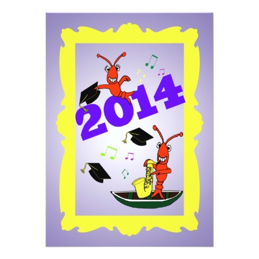 Cajun themed Party Invitations Cajun themed Graduation 2014 Party Invitation Zazzle