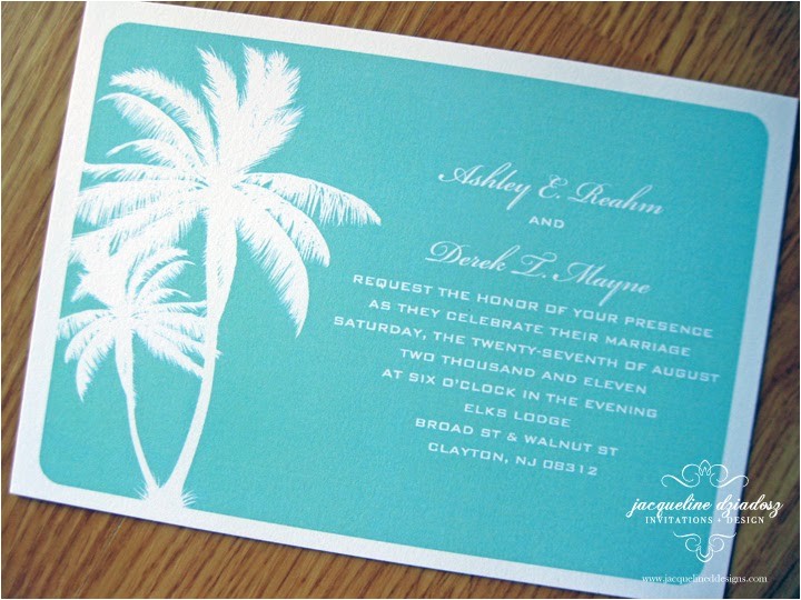 Caribbean Party Invitations ashley Derek 39 S Caribbean Wedding Invititations