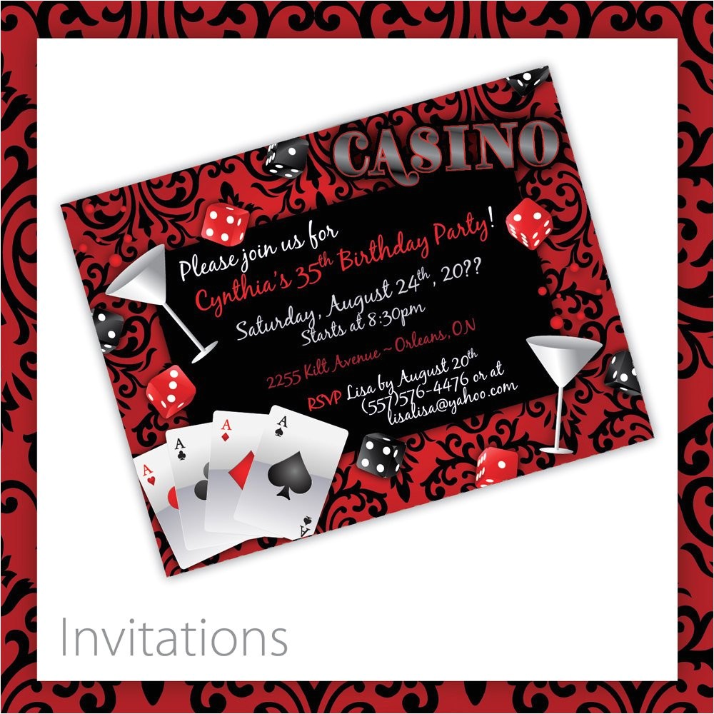 Casino theme Party Invitations Template Free Casino Party Invitations Casino Blush by Casino theme Party Invitations Template Free Casino Party Invitations Casino Blush by