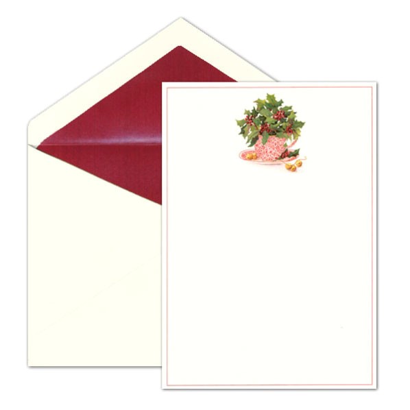 Caspari Christmas Party Invitations Caspari Blank Christmas Tea Holiday Invitations Paperstyle
