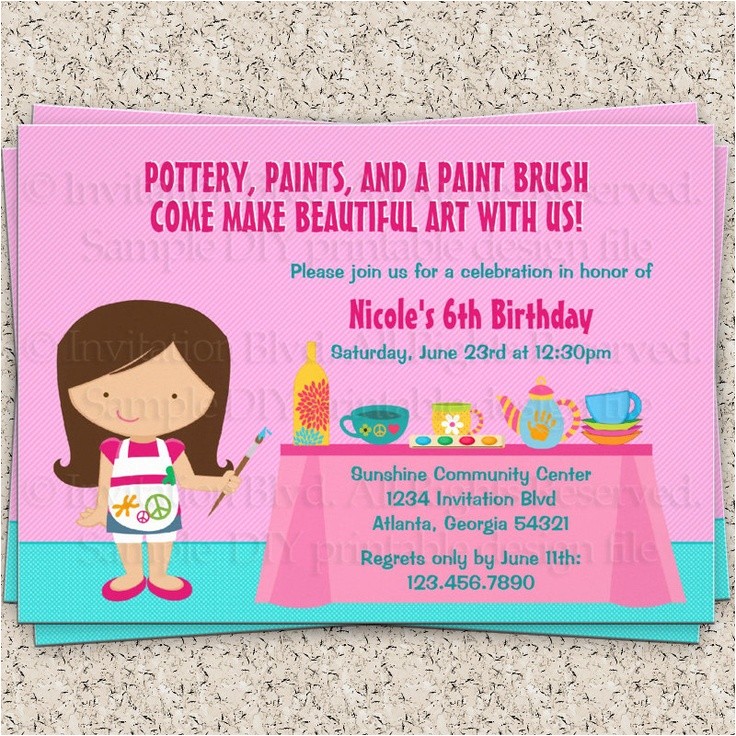 Ceramic Party Invitations 35 Best Images About Painting Party On Pinterest Paint