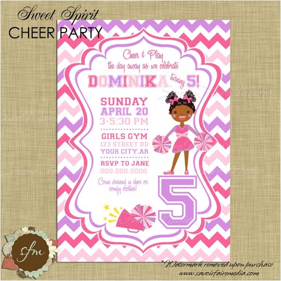 Cheerleading Birthday Party Invitations Savoir Faire Media 39 S Vendor Listing Catch My Party