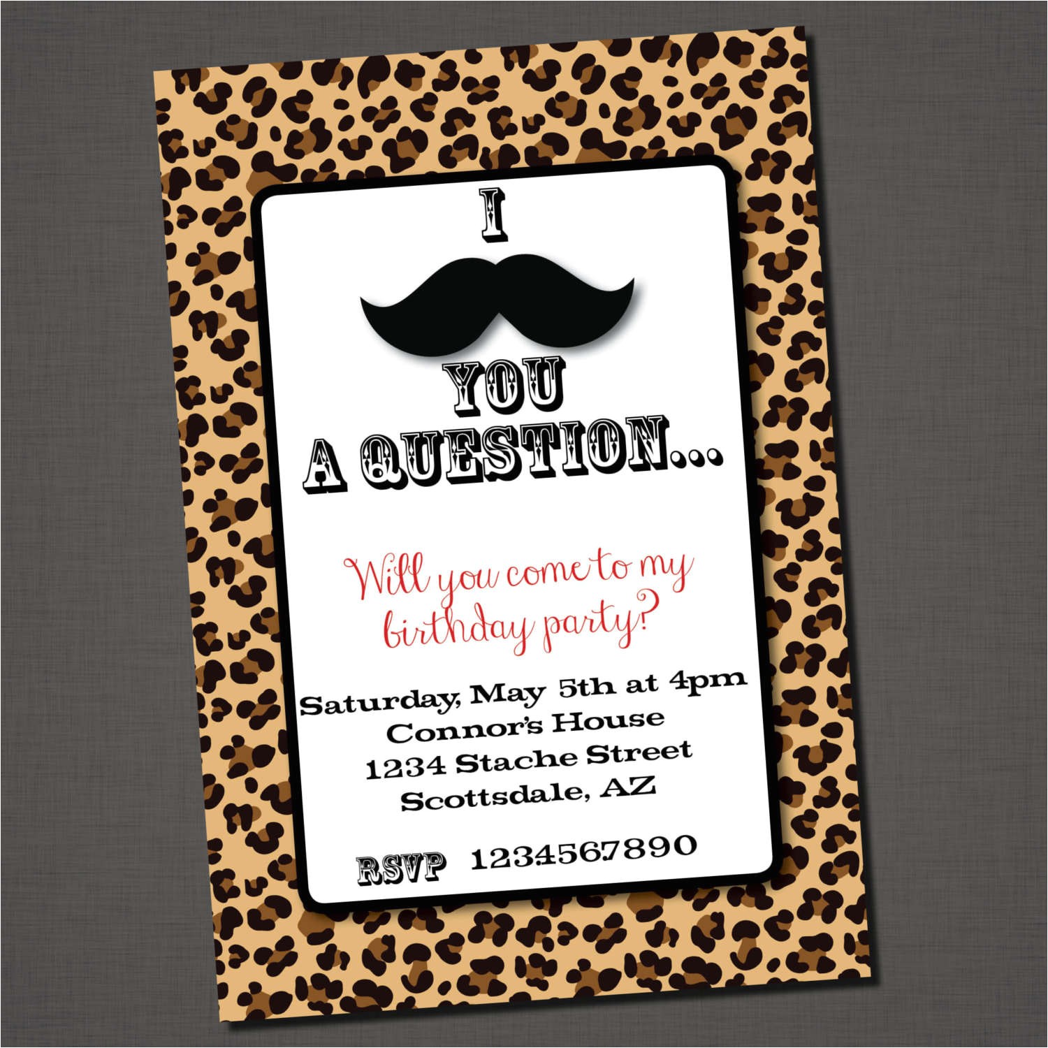 Cheetah Party Invitations Unique Ideas for College Graduation Party Invitations