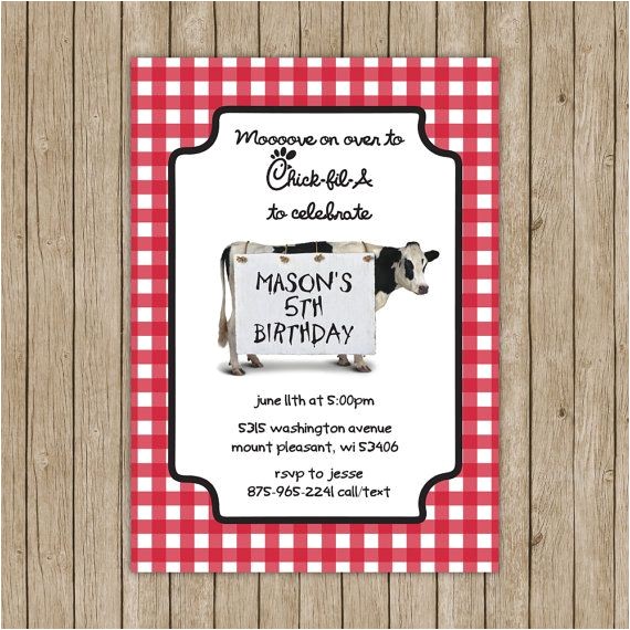 Chick Fil A Birthday Party Invitations 115 Best Chick Fil A Ideas Images On Pinterest Teacher