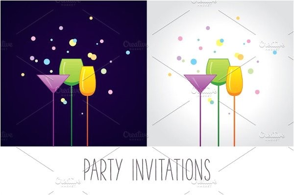 Christmas Cocktail Party Invitation Template 9 Cocktail Party Invitations Psd Eps or Ai format