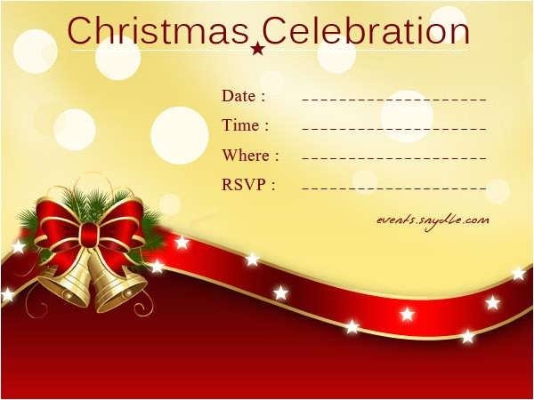 Christmas Party Invitation Cards Design Christmas Invitation Cards Festival Around the World