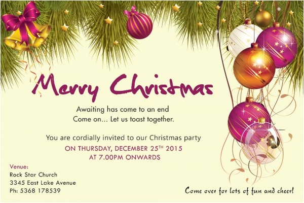 Christmas Party Invitation Cards Design Free Psd Christmas Invitation Card Designs Freecreatives