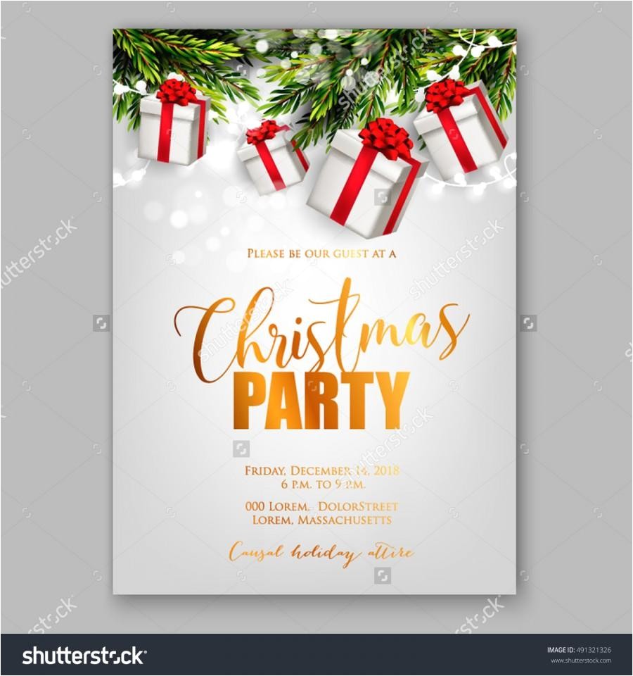 Christmas Party Invitation Cards Design Invitation Card Design Christmas Party Fun for Christmas