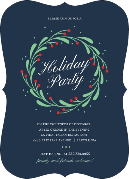 Christmas Party Invitation Message Christmas Party Invitation Wording From Purpletrail