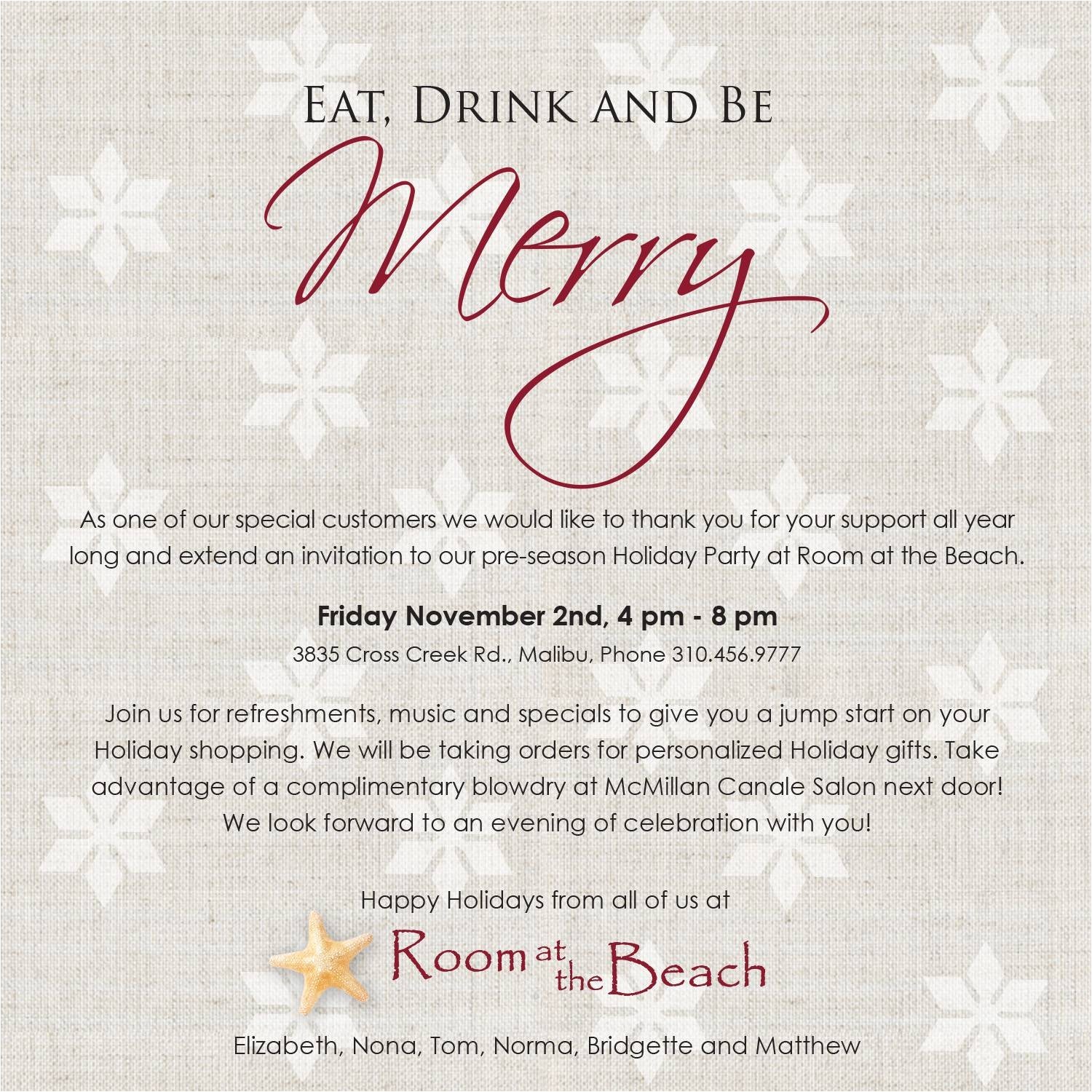 Christmas Party Invitation Template Outlook Christmas Holiday Party Email Invitation Template for