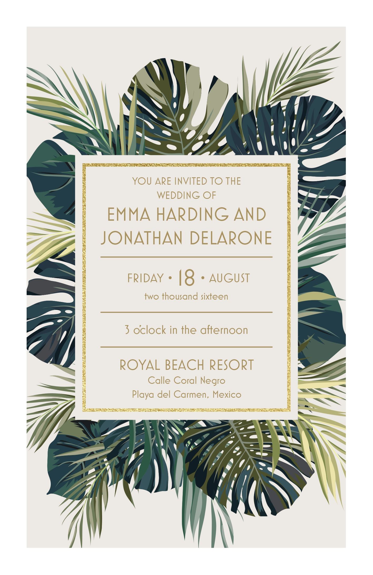 Christmas Party Invitations Vistaprint Palm Leaves Wedding Invitation Vistaprint Invite