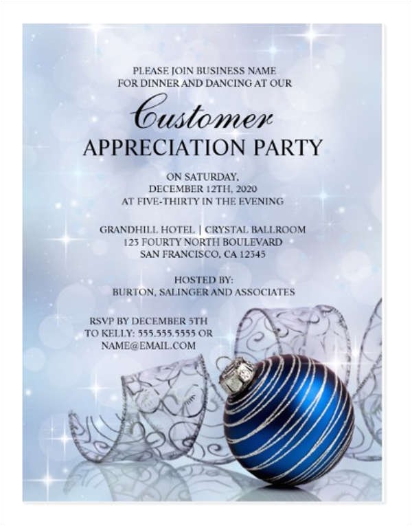 Client Appreciation Party Invitation 8 Appreciation Dinner Invitations Word Psd Ai Client Appreciation Party Invitation 8 Appreciation Dinner Invitations Word Psd Ai