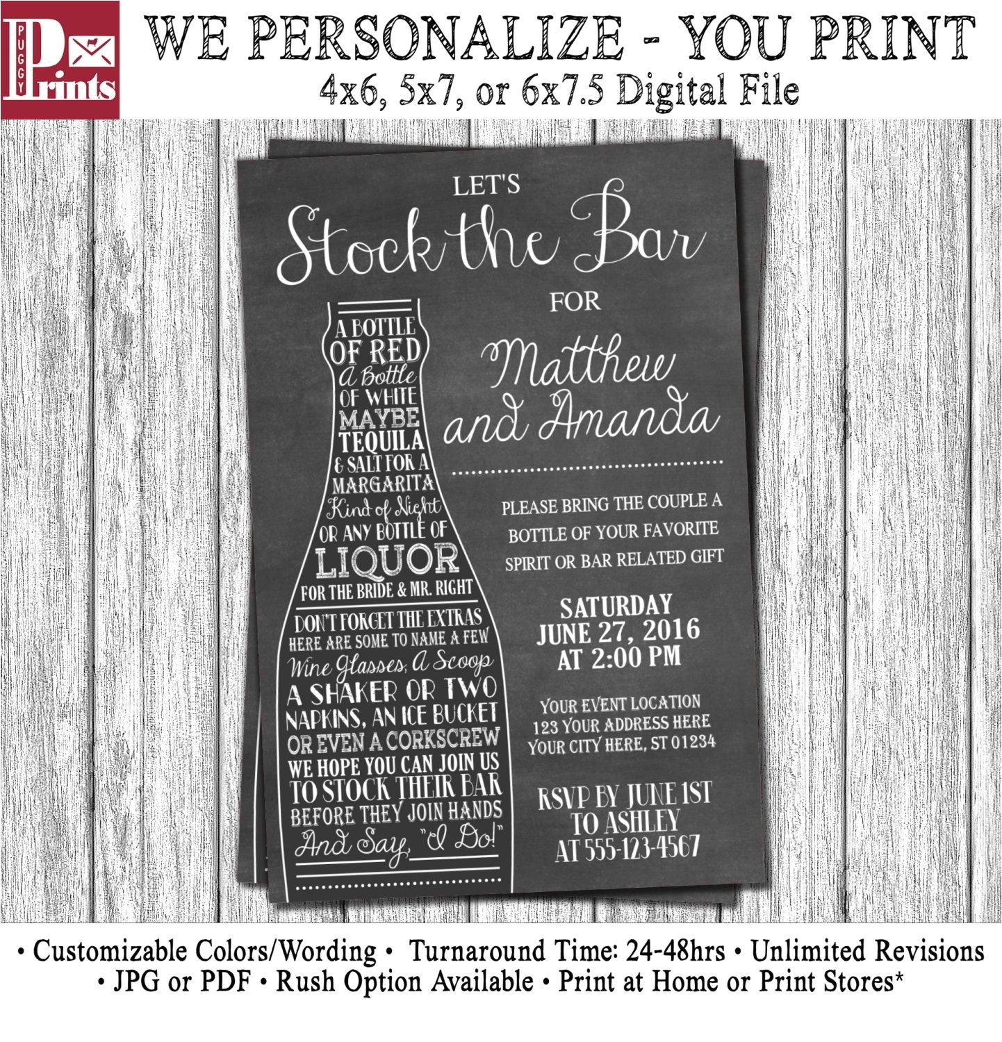 Co Ed Bachelor Bachelorette Party Invitations Awesome Joint Bachelor Bachelorette Party Invitations