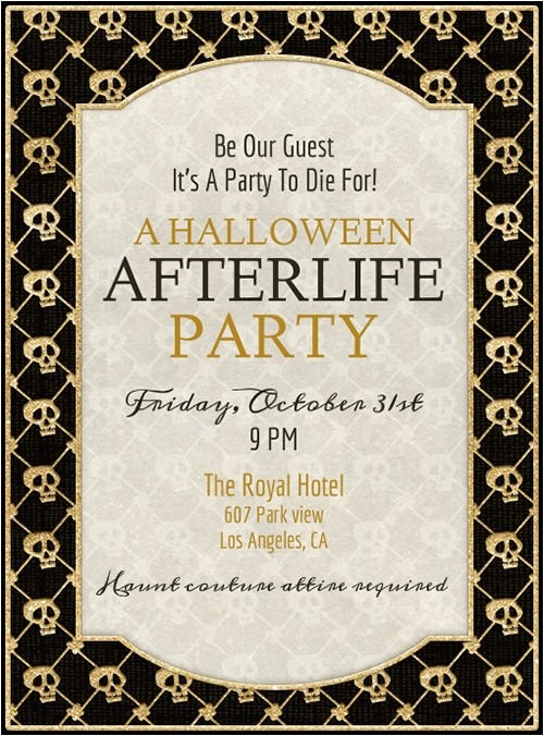 Costume Party Invitation Template 35 Halloween Invitation Free Psd Vector Eps Ai