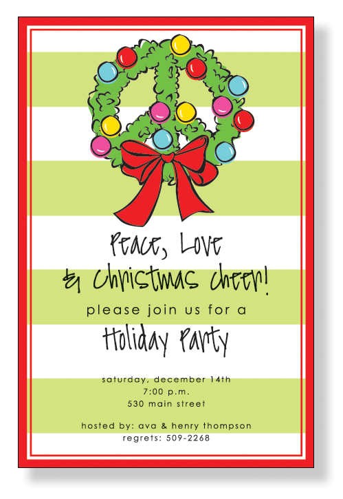 Cute Holiday Party Invites Sayings Christmas Open House Invitations Christmas Open House