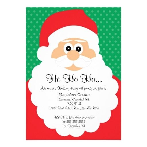 Cute Holiday Party Invites Sayings Cute Santa Quotes Quotesgram