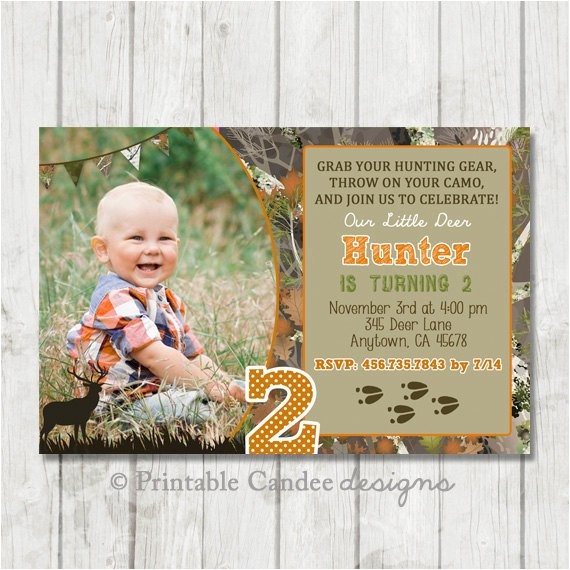 Deer Hunting Birthday Party Invitations Deer Hunting Birthday Invitation Hunting by Printablecandee Deer Hunting Birthday Party Invitations Deer Hunting Birthday Invitation Hunting by Printablecandee
