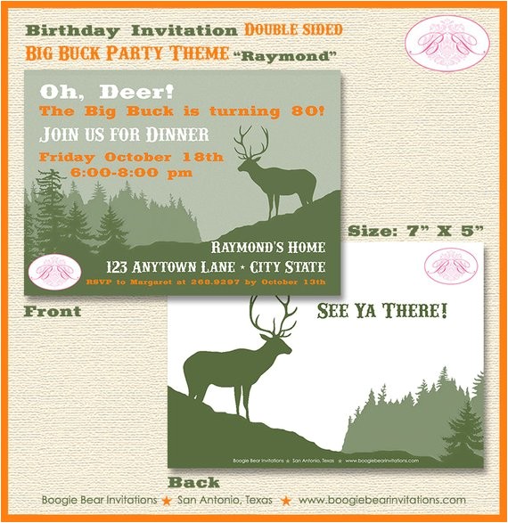 Deer Hunting Birthday Party Invitations Deer Hunting Birthday Party Invitation Buck Elk Hunting Deer Hunting Birthday Party Invitations Deer Hunting Birthday Party Invitation Buck Elk Hunting
