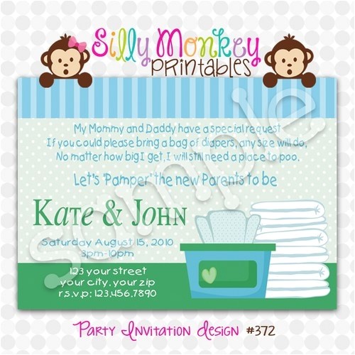 Diaper and Wipes Party Invites Diaper Party Invitations Party Invitations Ideas